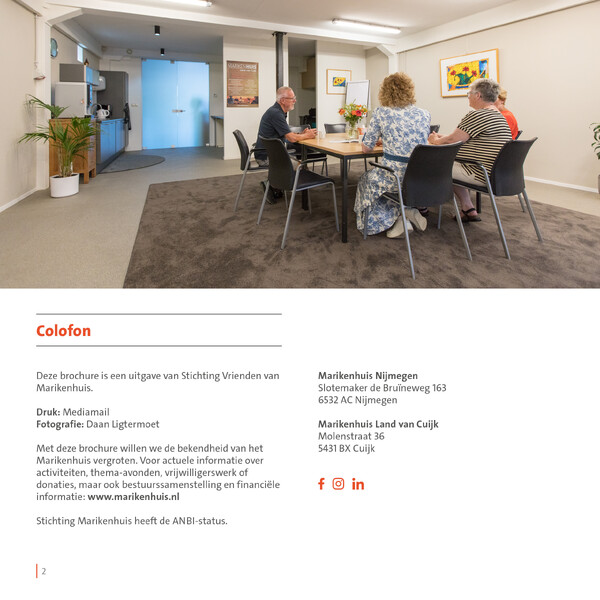 Brochure Marikenhuis